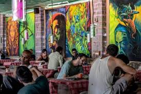 aesthetic art cafe aesthetic art cafe in Kasol with cozy interiors