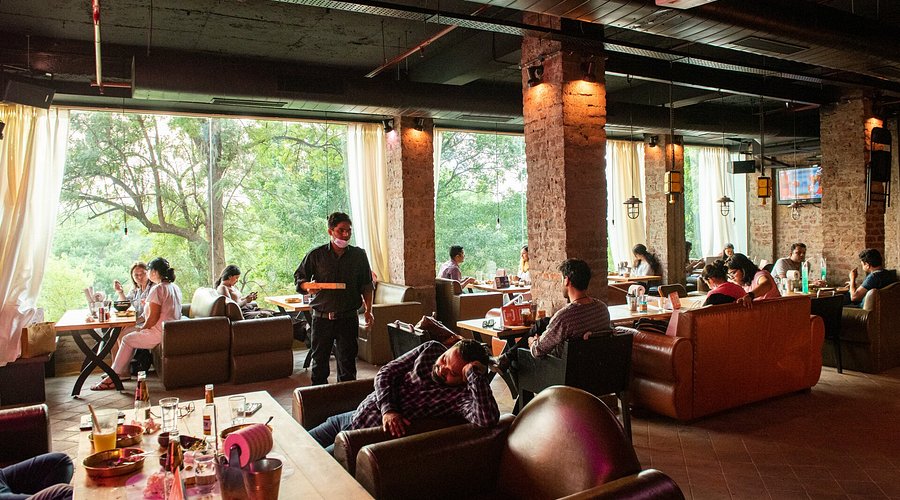 Hauz Khas Social casual romantic cafe in Delhi for couples