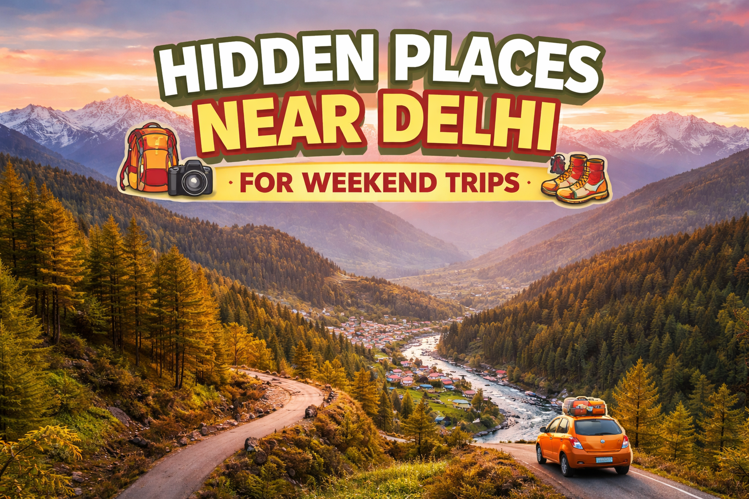 Hidden places near Delhi for weekend trips
