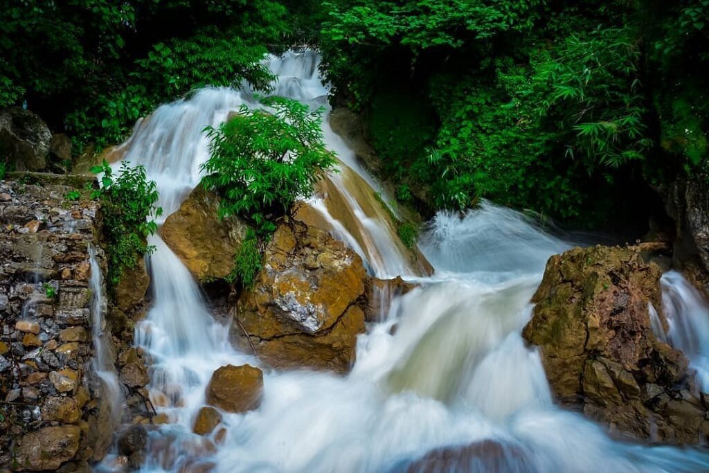 Neer Garh waterfall near Rishikesh Uttarakhand